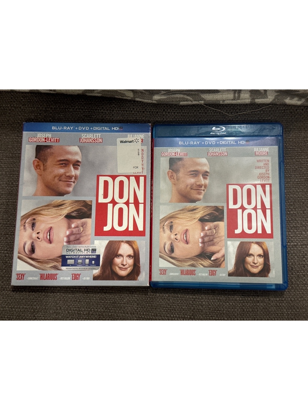 Don Jon (Blu-ray/DVD, 2013, 2-Disc Set, Includes Digital Copy)